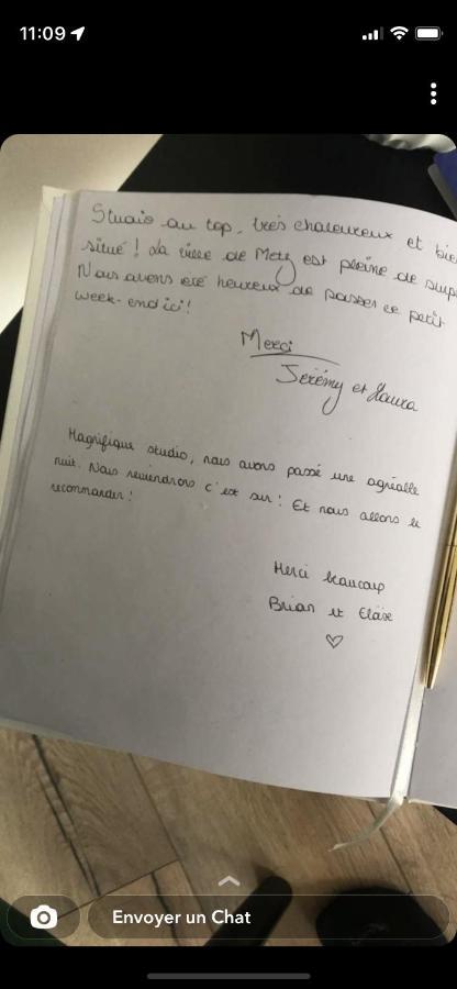 Studio Classe Haut De Gamme-Metz Gare Lägenhet Exteriör bild